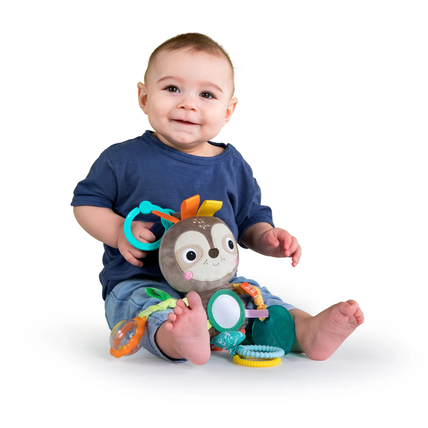 Bright Starts Playful Pals Anhänger Faultier Kinderwagen