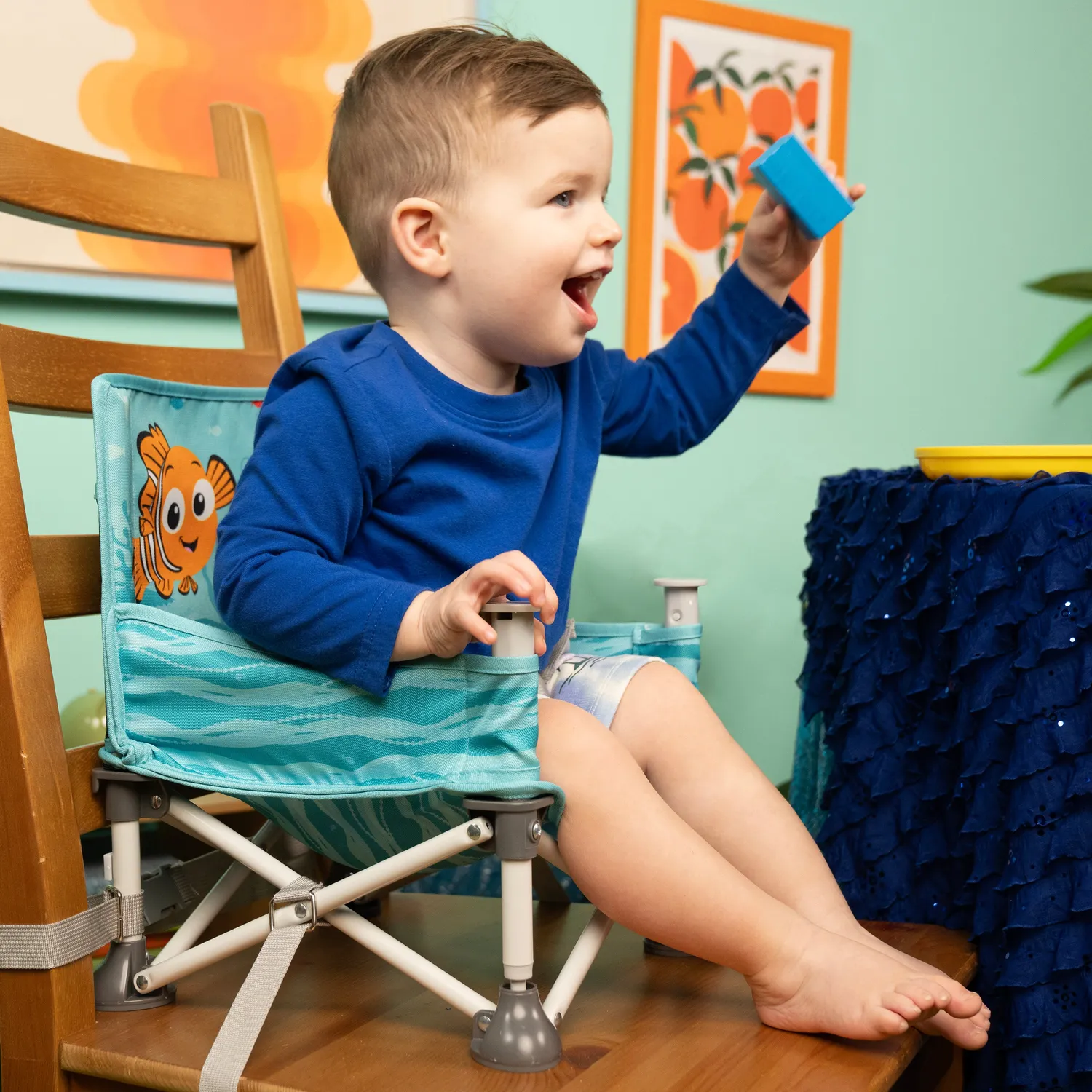 Bright Starts Pop N Sit Findet Nemo Boostersitz 6 Mon-3 J