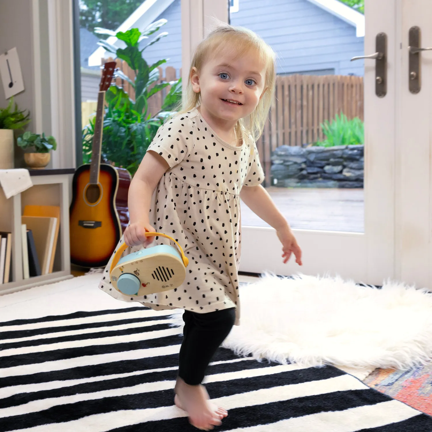 Baby Einstein Discovery Radio Musikspielzeug Holz