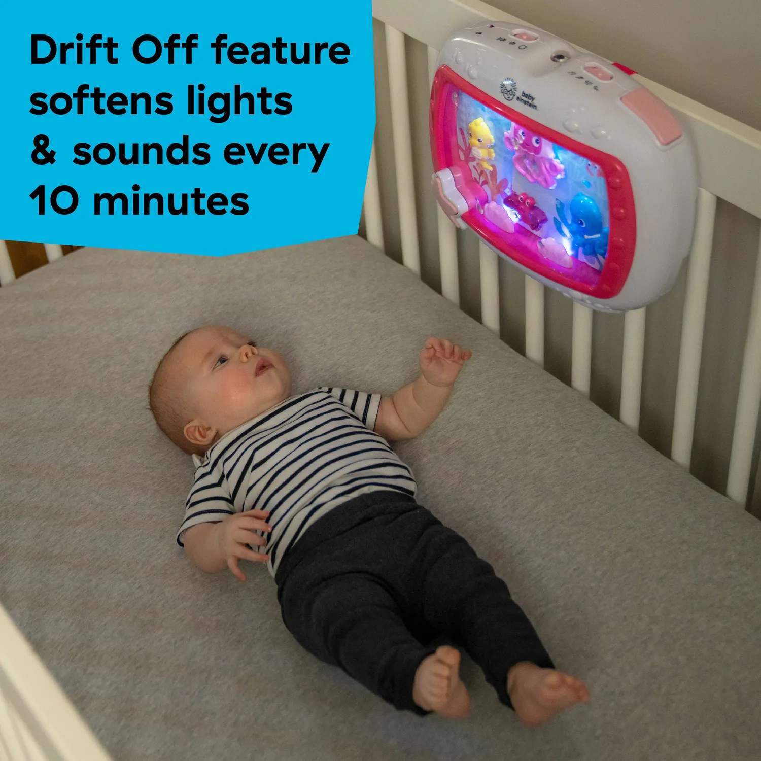 Baby Einstein Sea Dreams Soother Einschlafhilfe Rosa Musiklicht