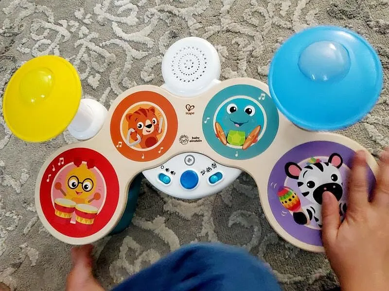 Baby Einstein Together in Tune Magic Touch Drums Holztrommel