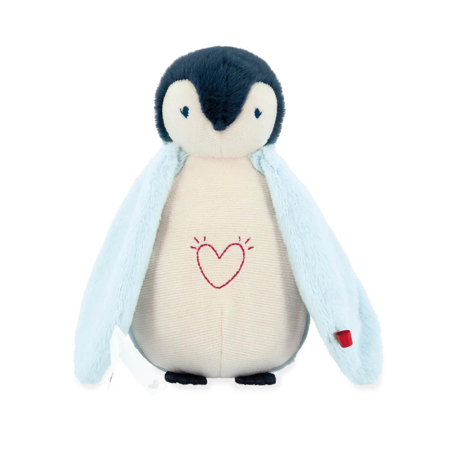 Kaloo Complices K212010 Nachtlicht Plüsch Pinguin Blau 20 cm