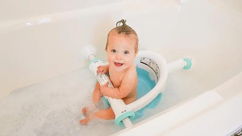 Ingenuity My Bath Seat Badesitz Pink mit Saugnäpfen 5-10 M.