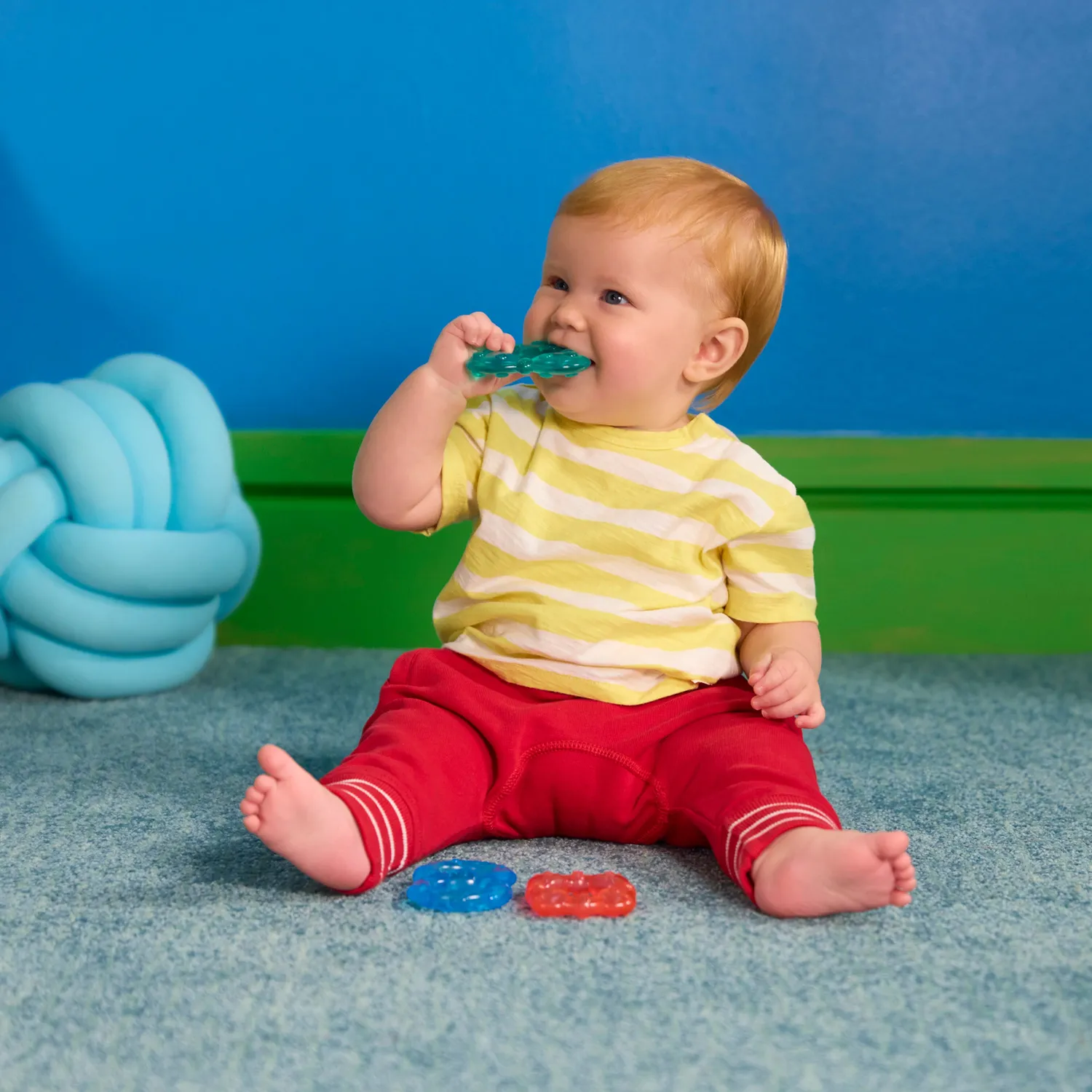 Bright Starts Stay Cool Beissring 3er-Pack wassergefuellt