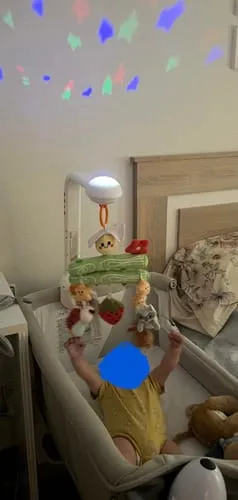 TUMAMA TM186 Baby-Mobile mit Licht und Musik Projektion