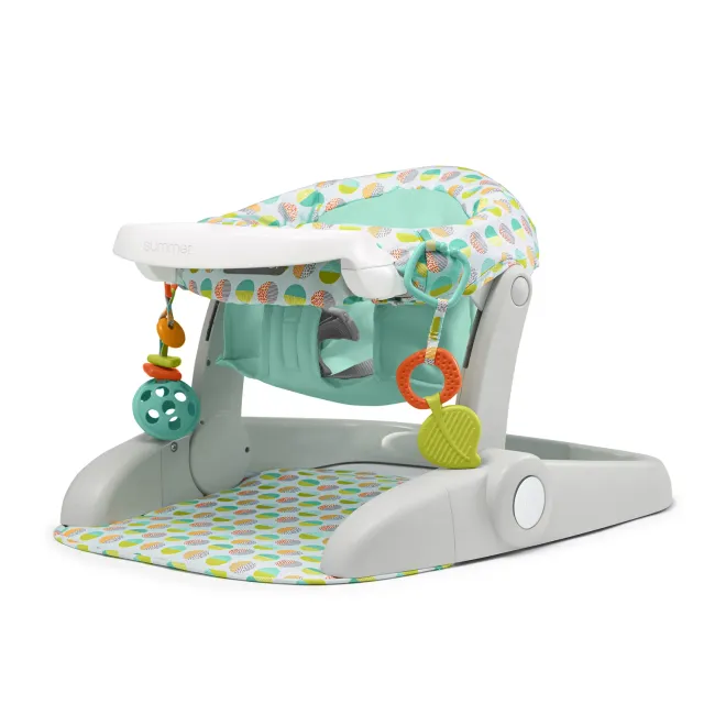 Summer Learn-to-Sit Stages Babysitz Neutral mit Tablett klappbar
