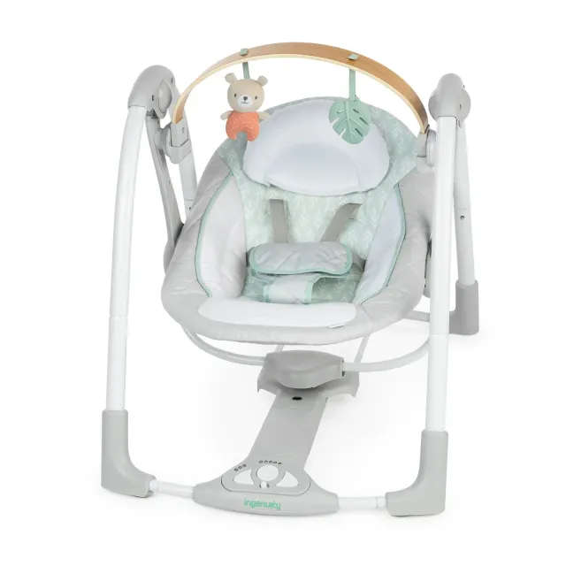Ingenuity Cozy Spot Swing 'n Go Babyschaukel tragbar mit Musik