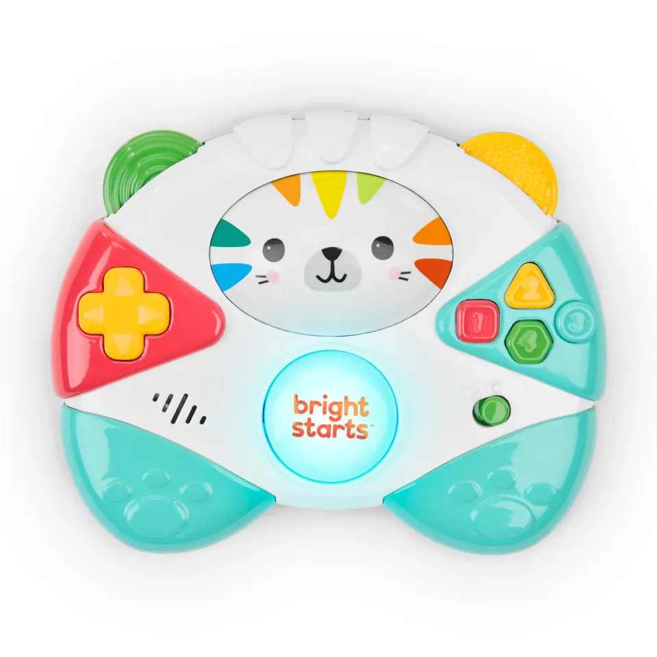 Bright Starts Gamer Buddy Controller Tiger Spielzeug mit Licht