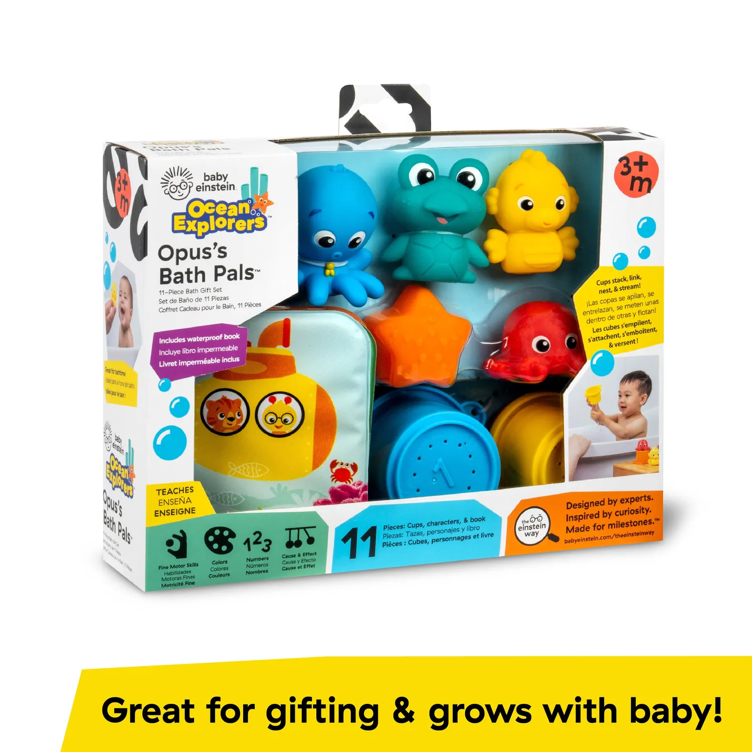 Baby Einstein Opus Bath Pals Badeset 11-teilig