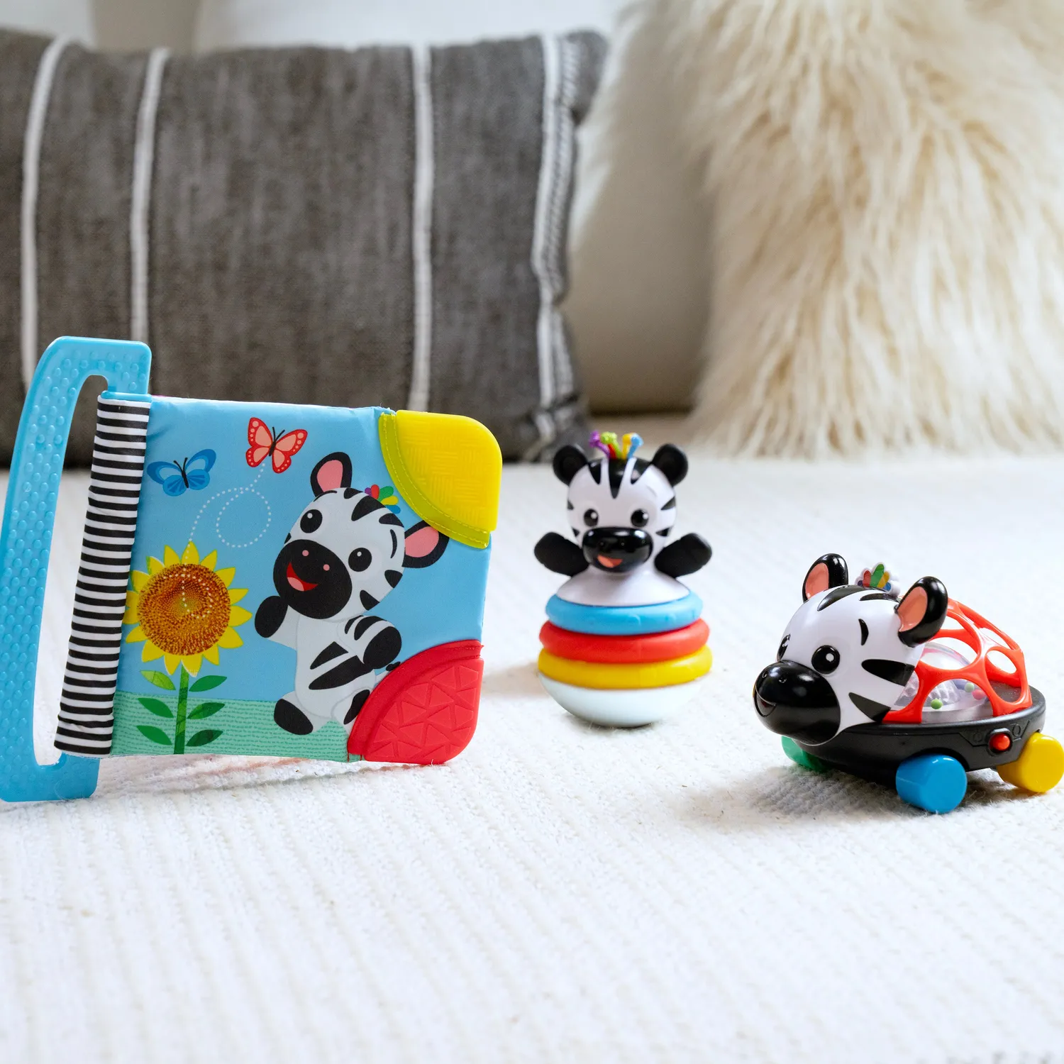 Baby Einstein Zen the Zebra Geschenkset 3-teilig ab 3 Monate