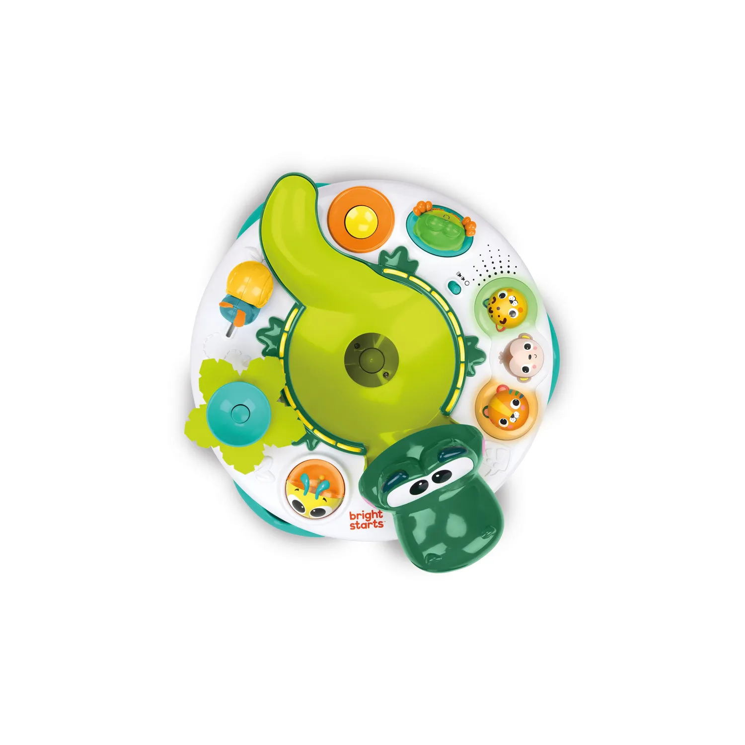 Bright Starts Giggly Gator Pop Spieltisch mit Kugeln 6M+
