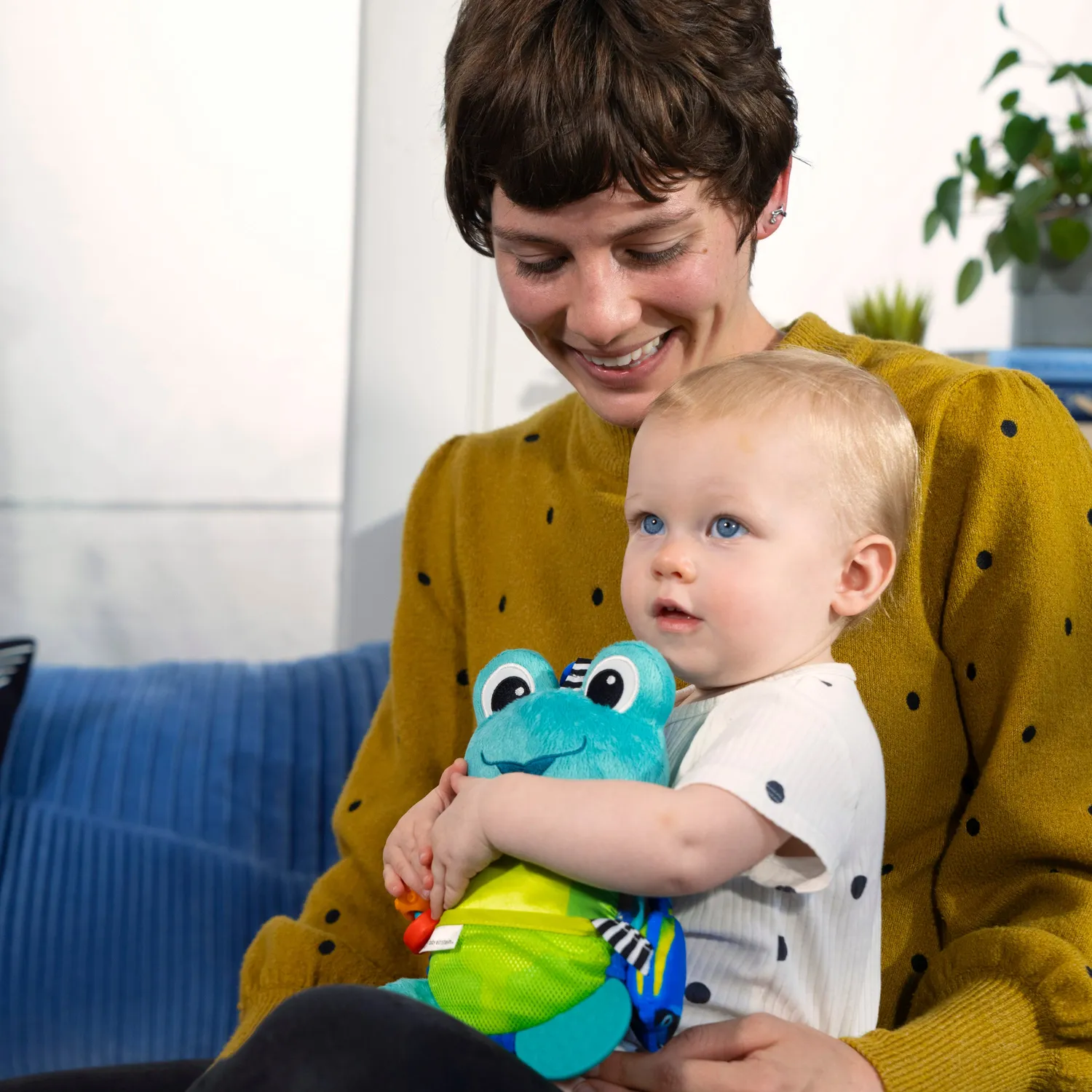 Baby Einstein Ocean Explorers Neptune Plüsch Anhänger Sensorik