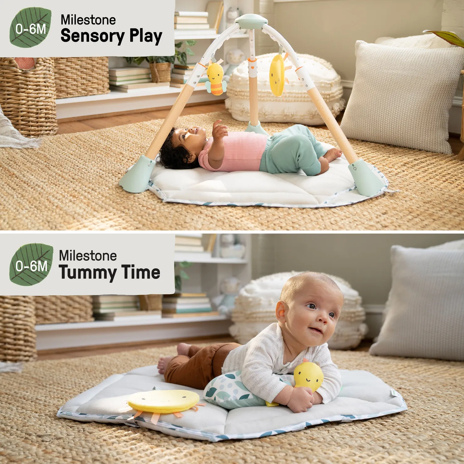 Ingenuity Tummy-to-Toes 6-in-1 Spielcenter 0-48 Monate