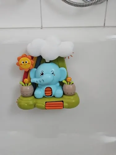 TUMAMA Badespielzeug Wolke Wasserfall mit Saugnäpfen