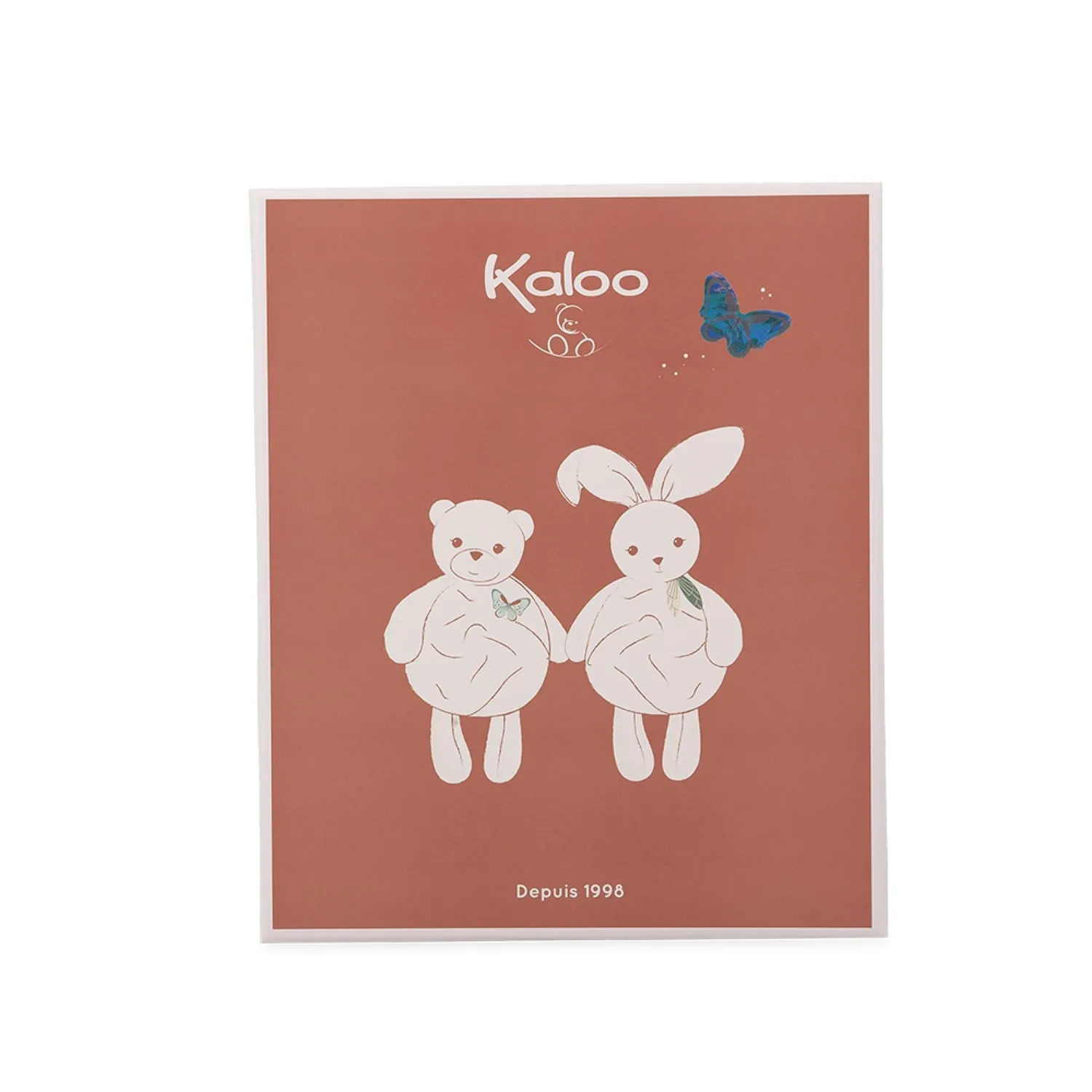 Kaloo Plume Kokon der Liebe Plüschhase 23 cm zimt