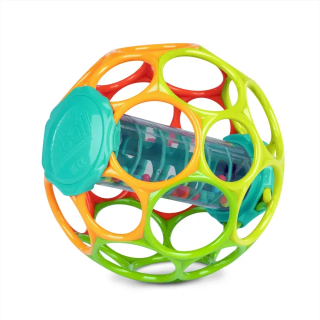 Bright Starts Oball Rollin Rainstick Rassel 15 cm