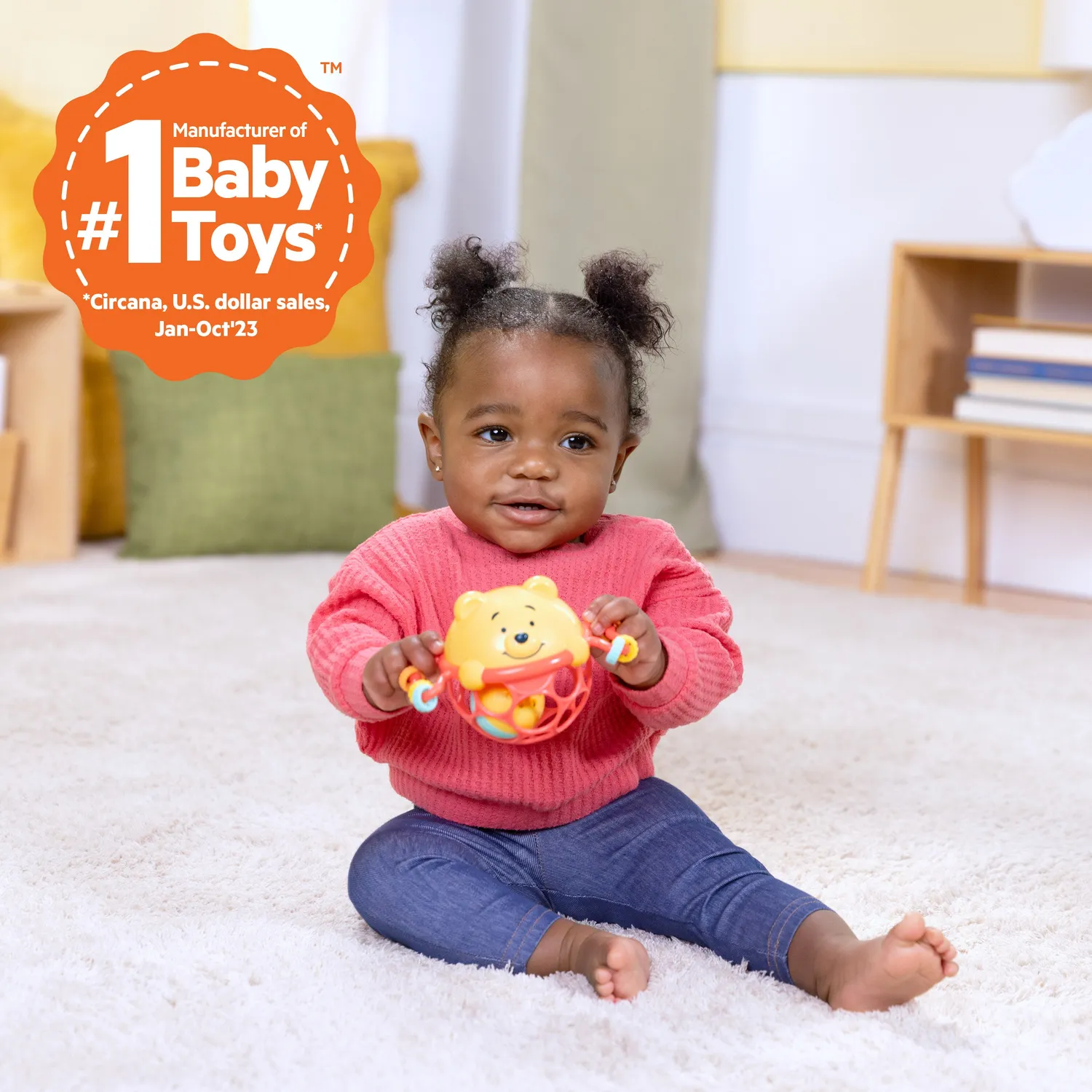 Bright Starts Disney Baby Winnie Puuh Rassel ab Geburt