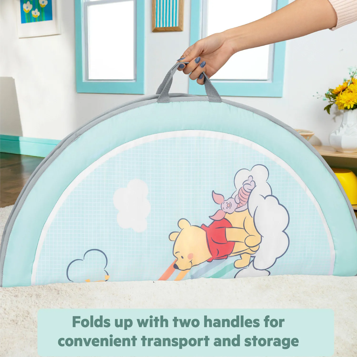 Bright Starts Disney Baby Winnie Pooh Spieldecke Hunny Hangout