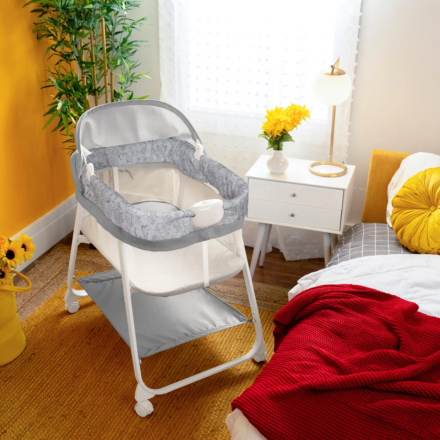 Bright Starts Disney Baby Winnie Pooh Stubenwagen Vibration
