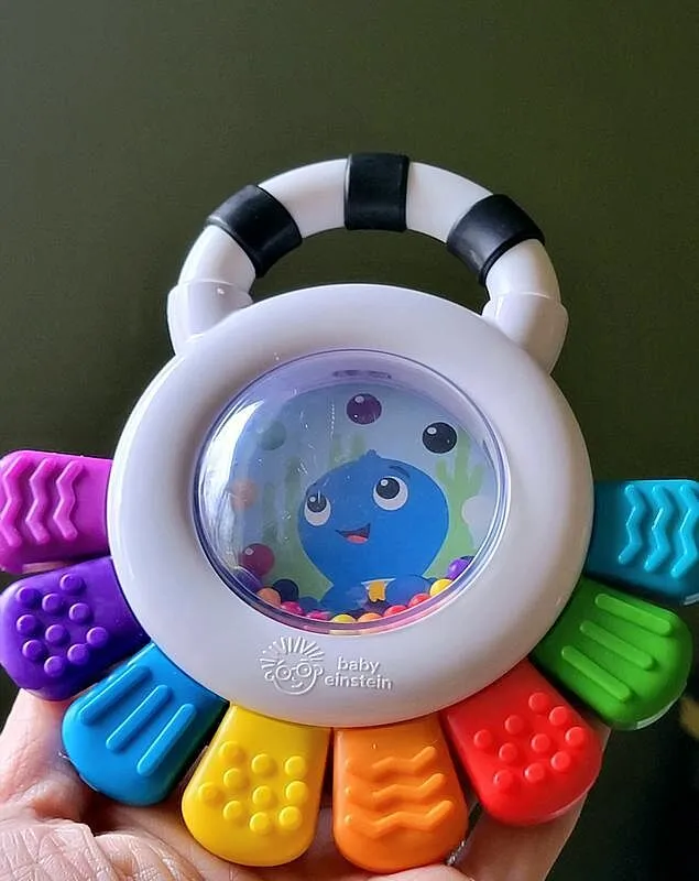 Baby Einstein Outstanding Opus Beissring Rassel Oktopus