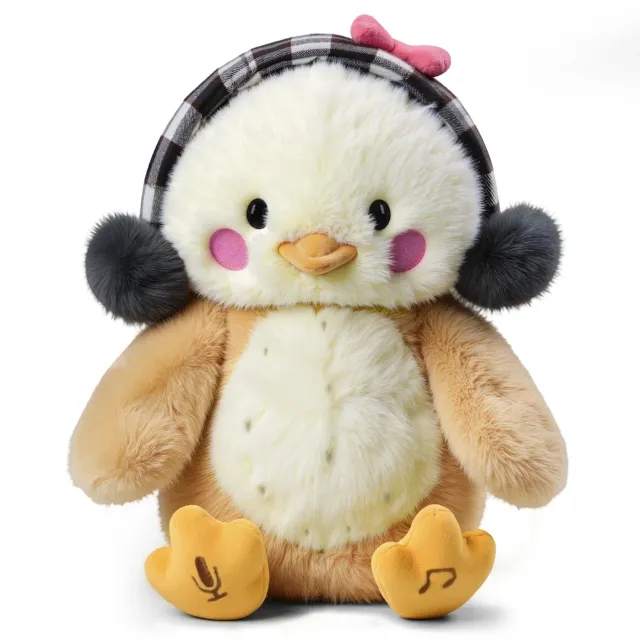 TUMAMA Plüschküken Kuscheltier mit Musik