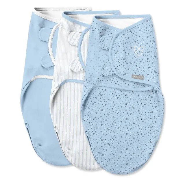 SwaddleMe Easy Change Pucktuch SM 0-3 Monate 3er Sterne