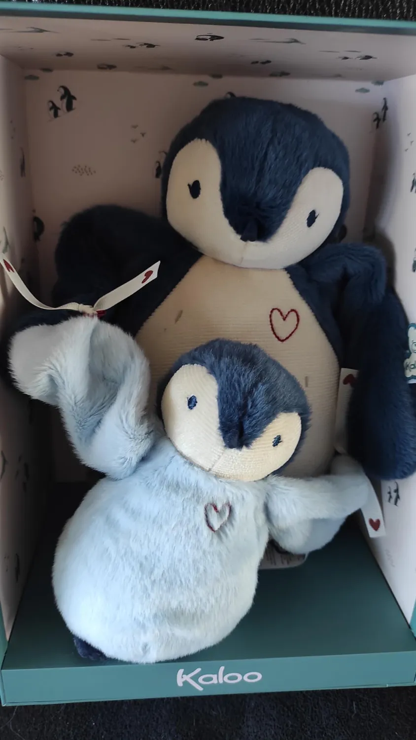 Kaloo Complices Pinguine K212004 Kuscheltier rosa 15/25 cm