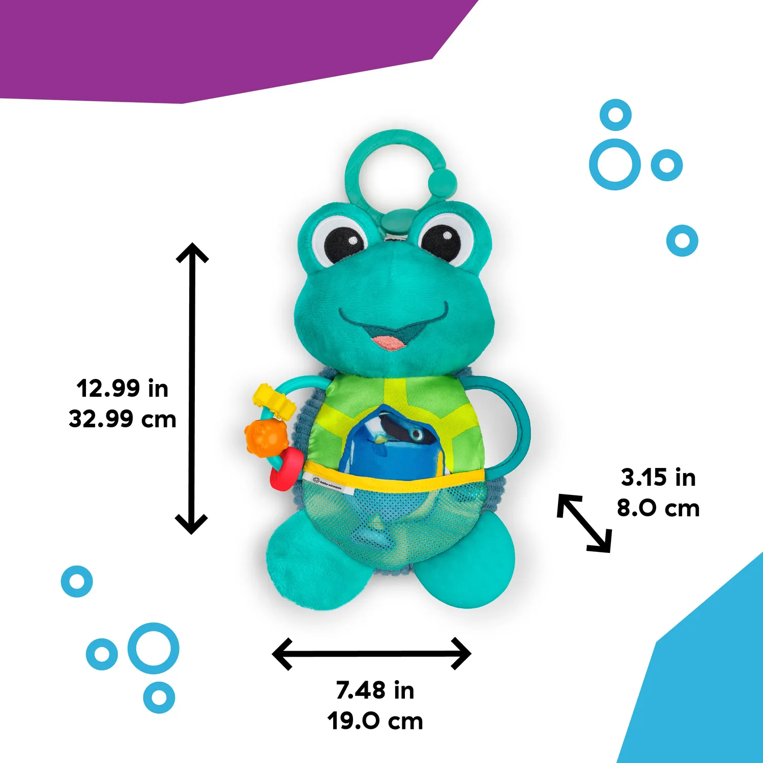 Baby Einstein Ocean Explorers Neptune Plüsch Anhänger Sensorik