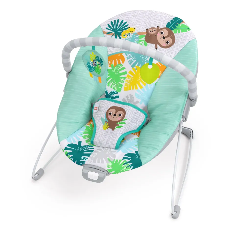 Bright Starts Wild Wonders Babywippe Vibration 0-6 M