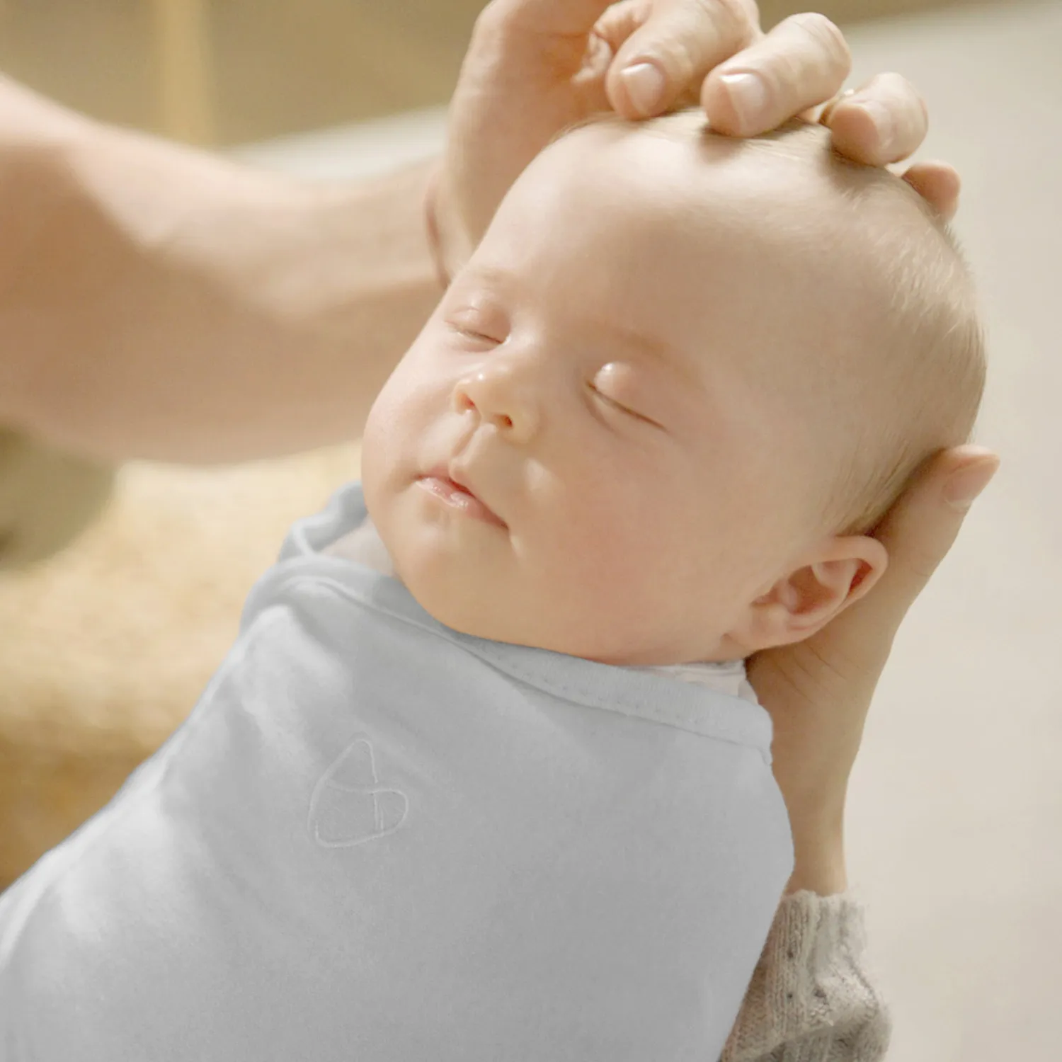 SwaddleMe Monogram Pucksack Rising Sun 0-3 Monate 3er Baumwolle