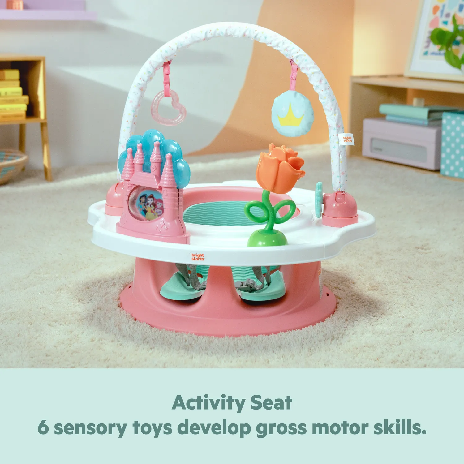Bright Starts Disney Princess SuperSeat 3-in-1 Babysitz