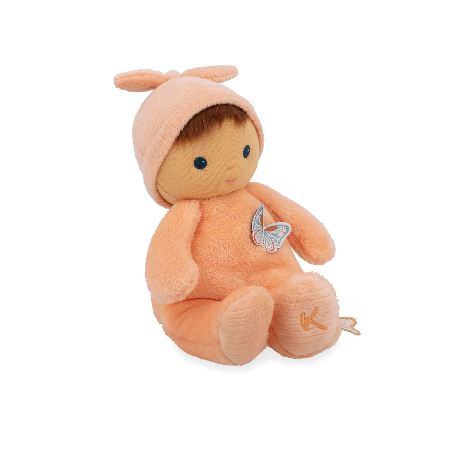 Kaloo Tendresse Zinnie Stoffpuppe 24 cm pfirsich weich