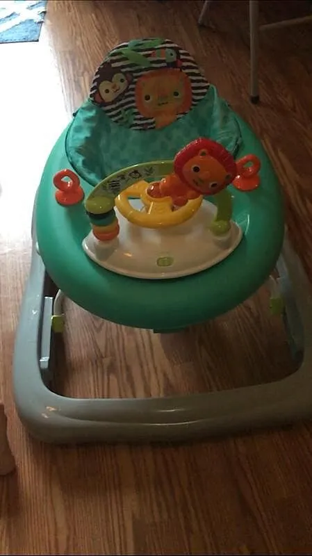 Bright Starts Zig Zag Zebra Lauflernwagen klappbar