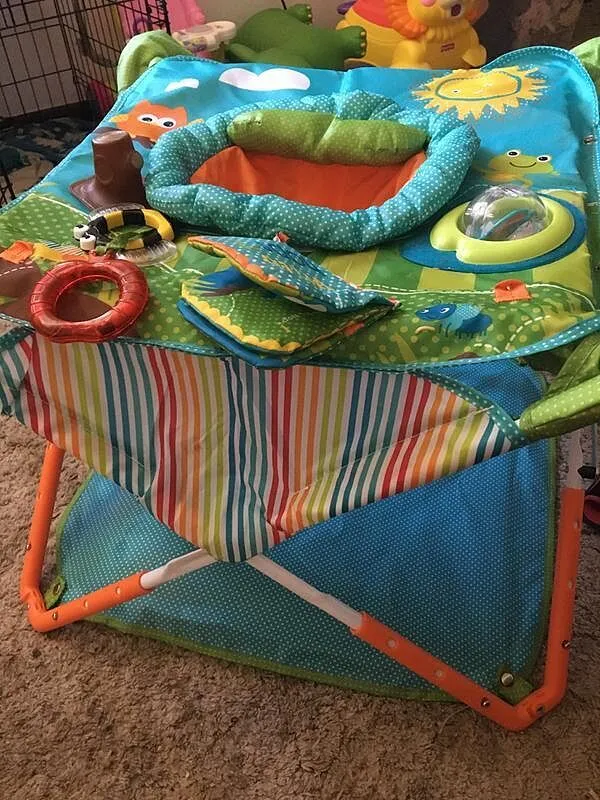 Summer Pop N Jump Baby-Jumper mit Verdeck faltbar