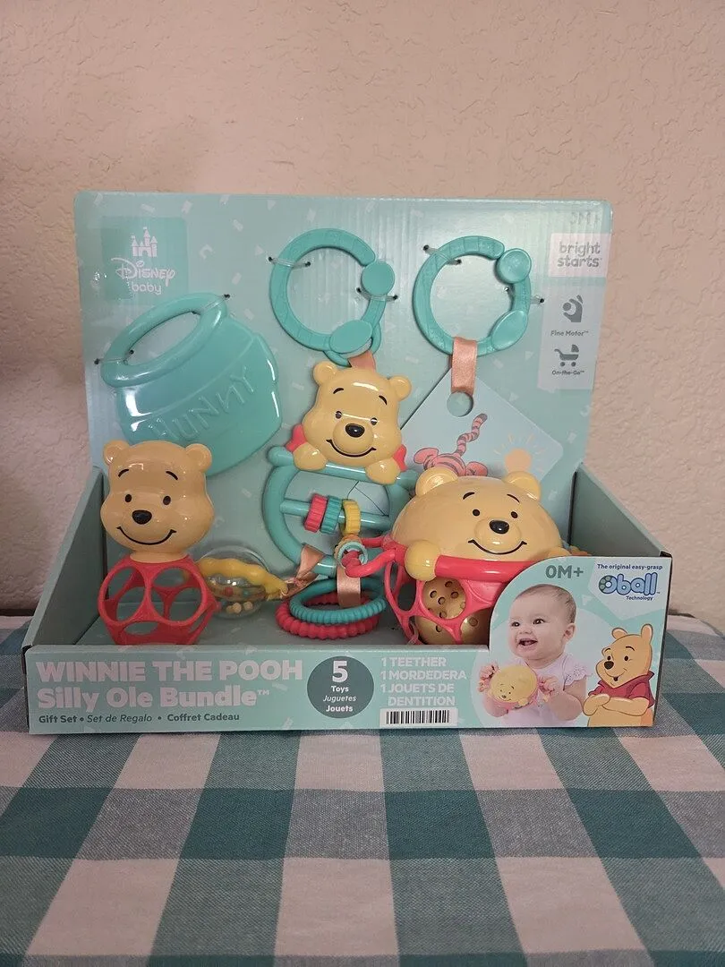 Disney Baby Winnie Pooh Silly Bundle Spielzeugset