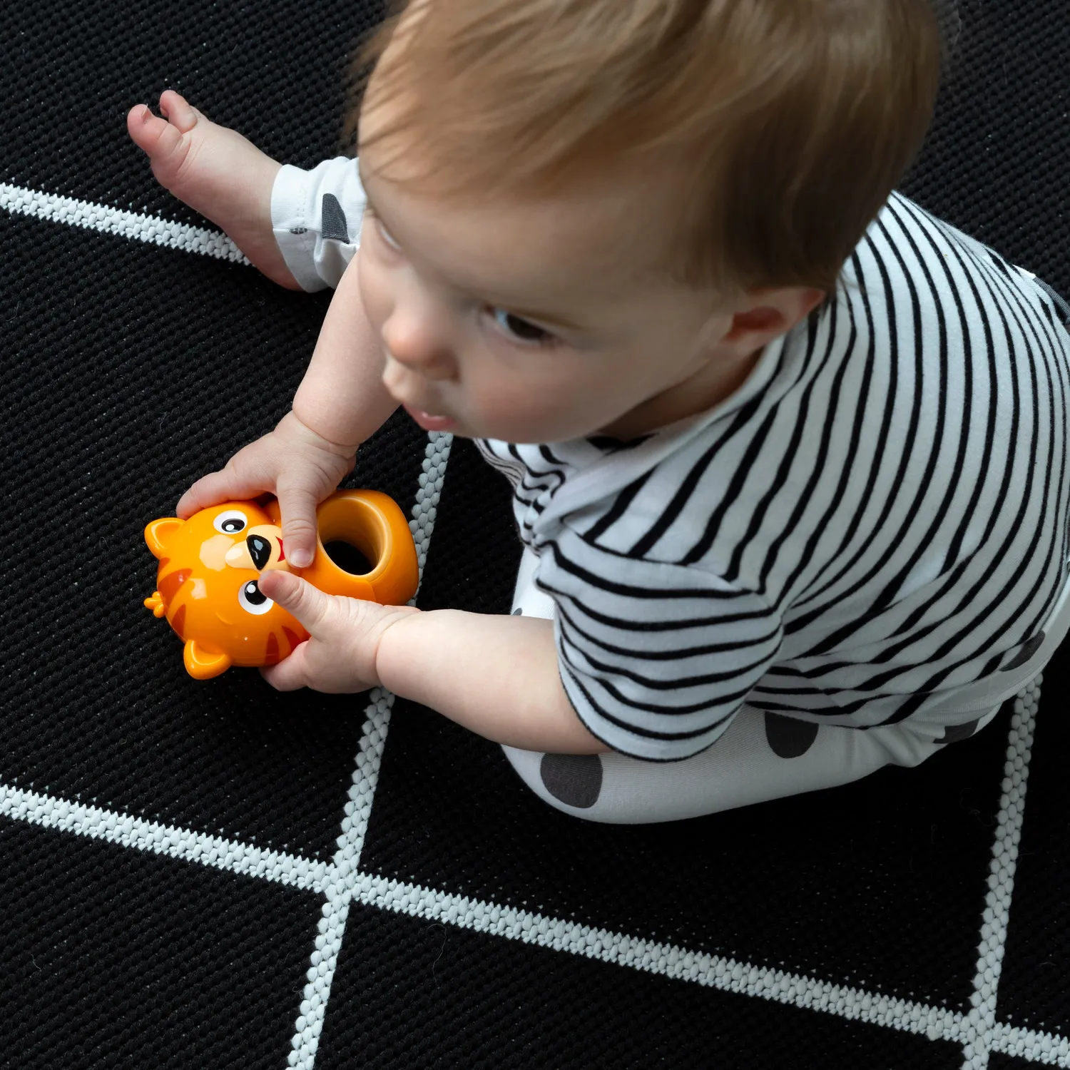 Baby Einstein Teethe & Wobble Tiger Beissring Rassel