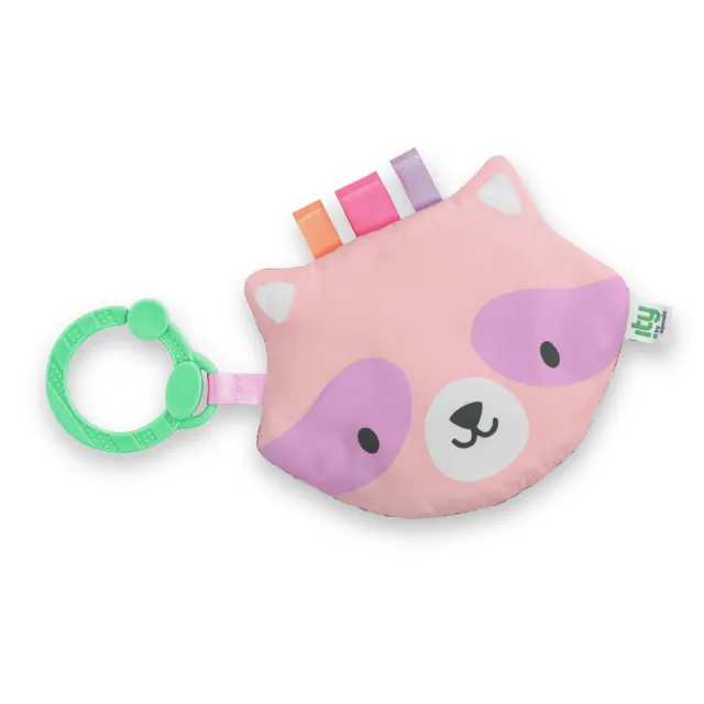Ingenuity ity Crinklet Deni Knistertuch Waschbär sanft