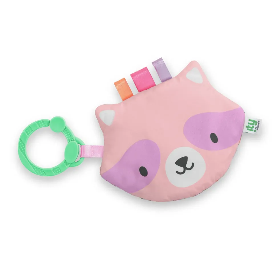 Ingenuity ity Crinklet Deni Knistertuch Waschbär sanft
