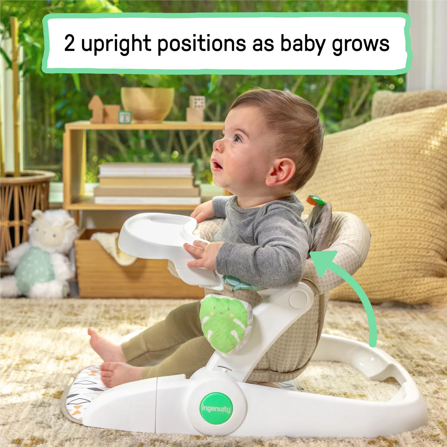 Ingenuity Prop Spot Learn-to-Sit Babysitz Loni