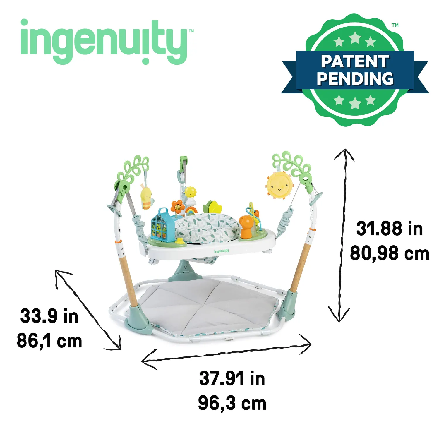 Ingenuity Tummy-to-Toes 6-in-1 Spielcenter 0-48 Monate
