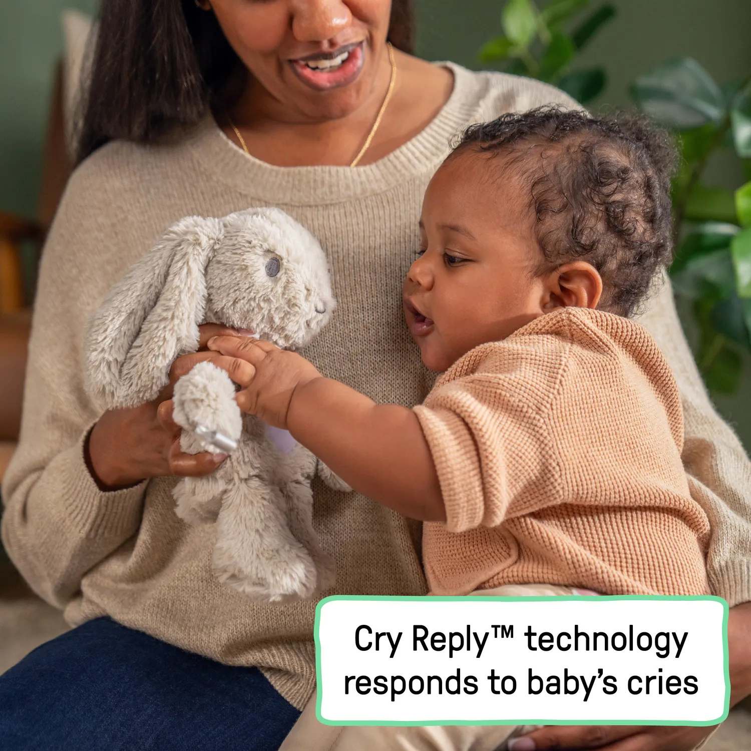 Ingenuity Sylvi Cuddle Pal Daytime Einschlafhilfe Hase