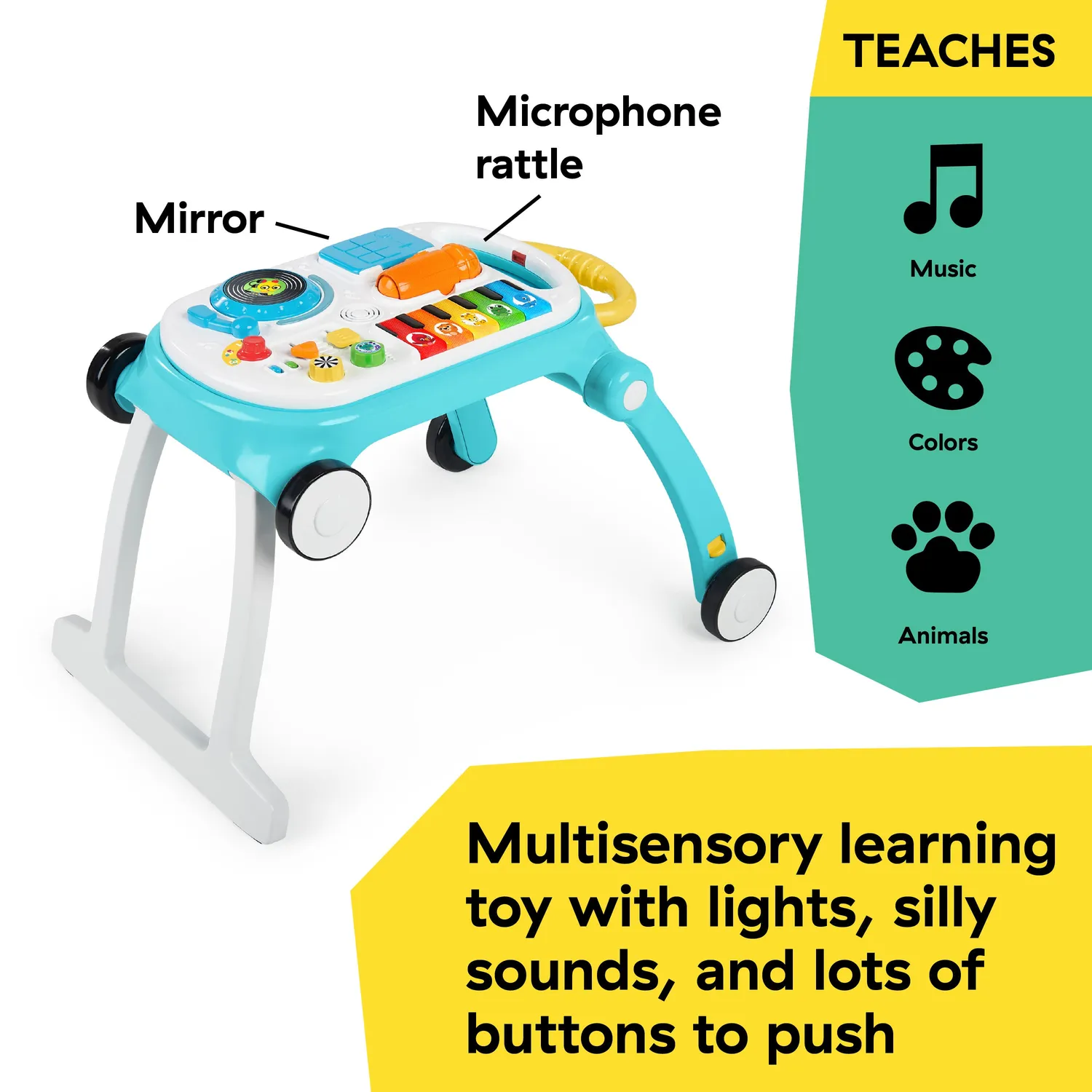 Baby Einstein Musical Mix N Roll Lauflernwagen 4-in-1