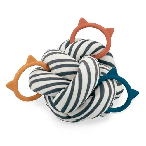 Kaloo Stimuli Greifball Sensorikball 16 cm + 3 Beißringe waschbar