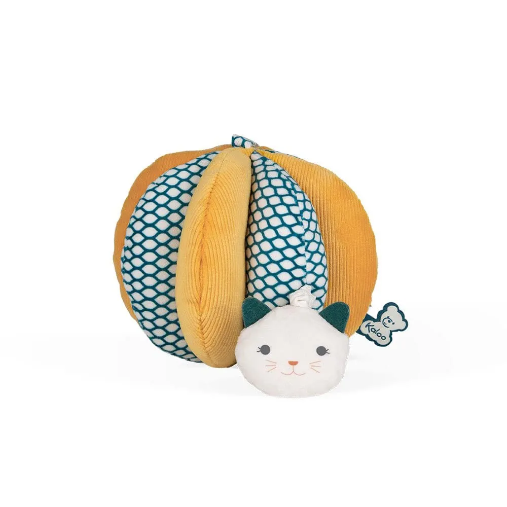 Kaloo Stimuli Greifball Vibration Katze 12cm waschbar