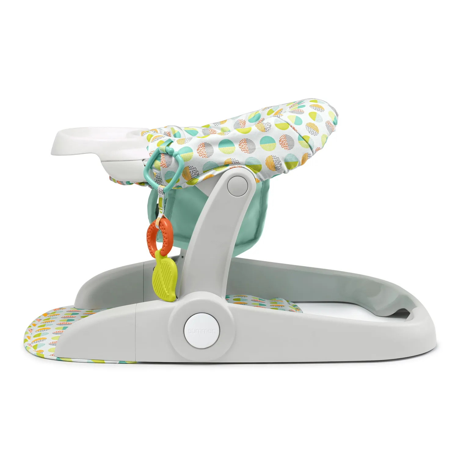 Summer Learn-to-Sit Stages Babysitz Neutral mit Tablett klappbar
