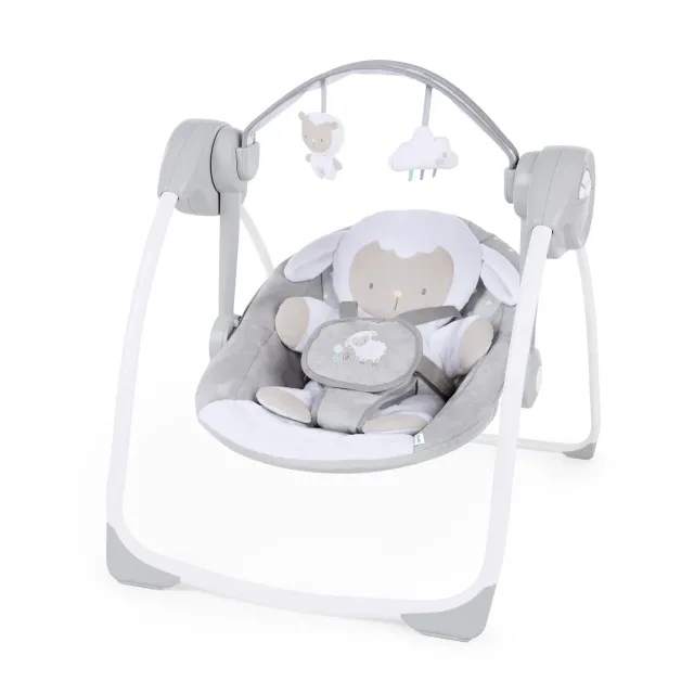 Ingenuity Comfort 2 Go Babyschaukel Cuddle Lamb tragbar