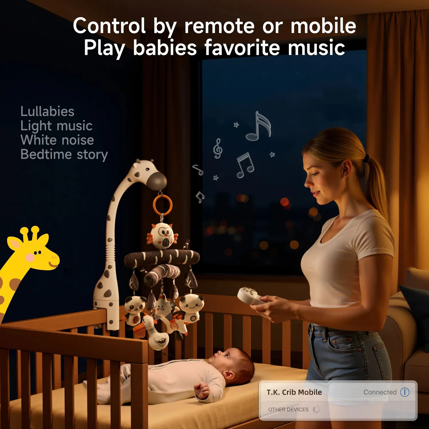 TUMAMA TM171-B Mobile Musik Sternprojektor Bluetooth