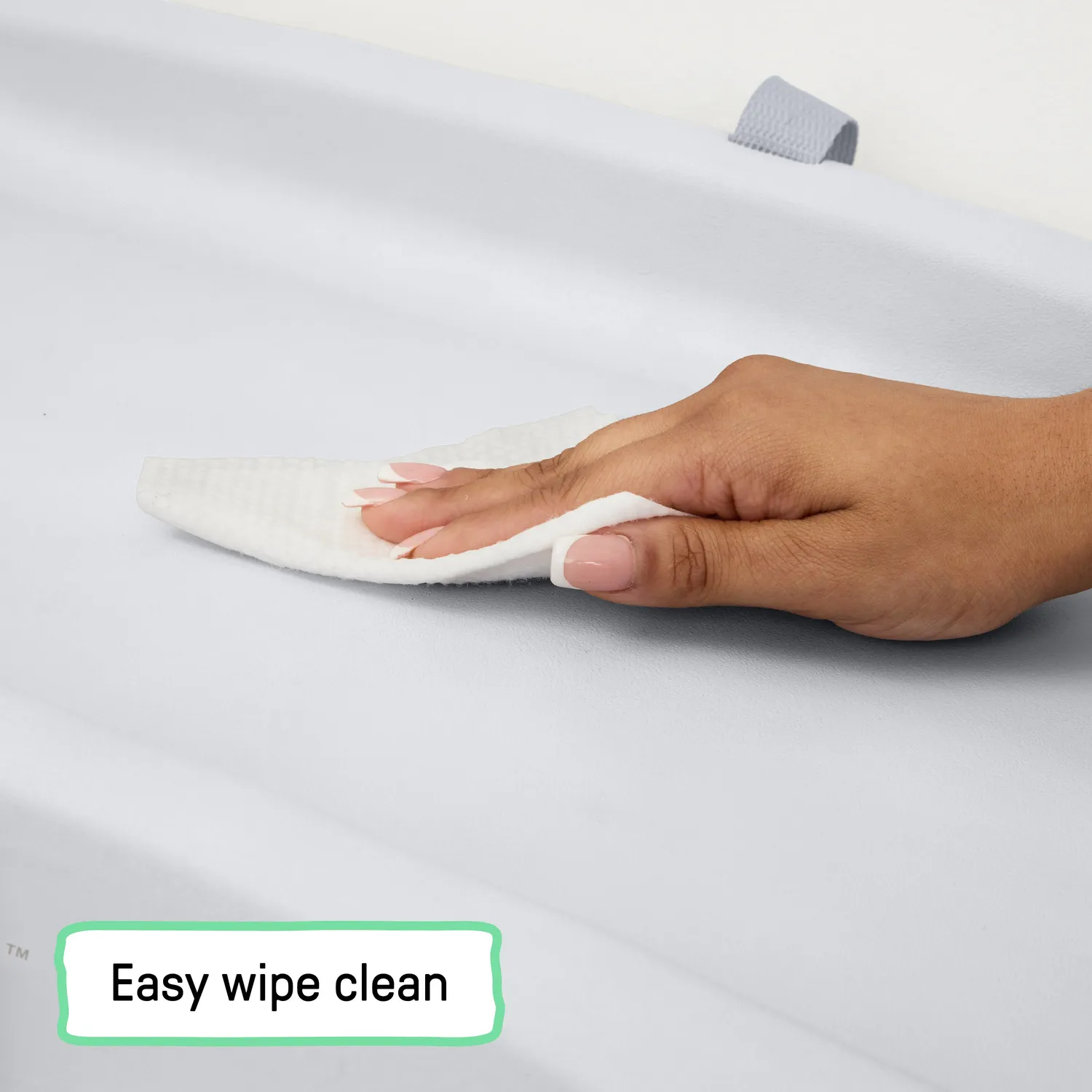 Ingenuity Comfy Clean Wickelauflage Grau abwischbar