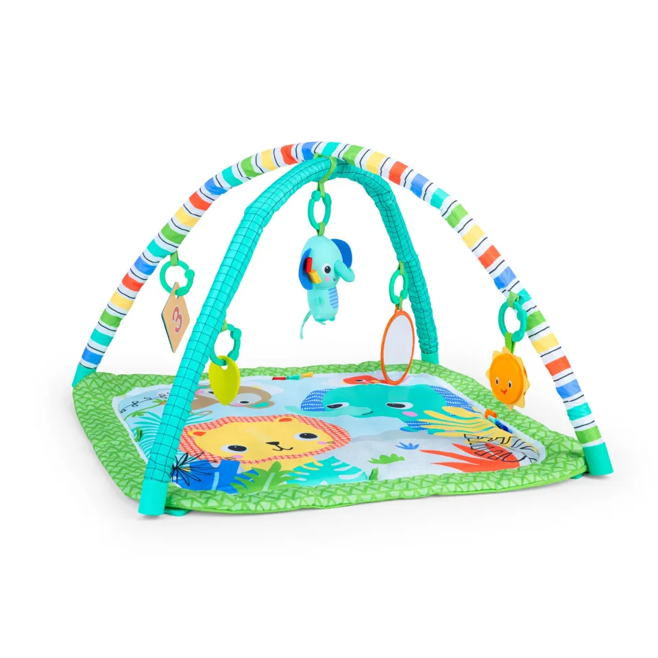 Bright Starts Wild Wiggles Spielbogen grün waschbar