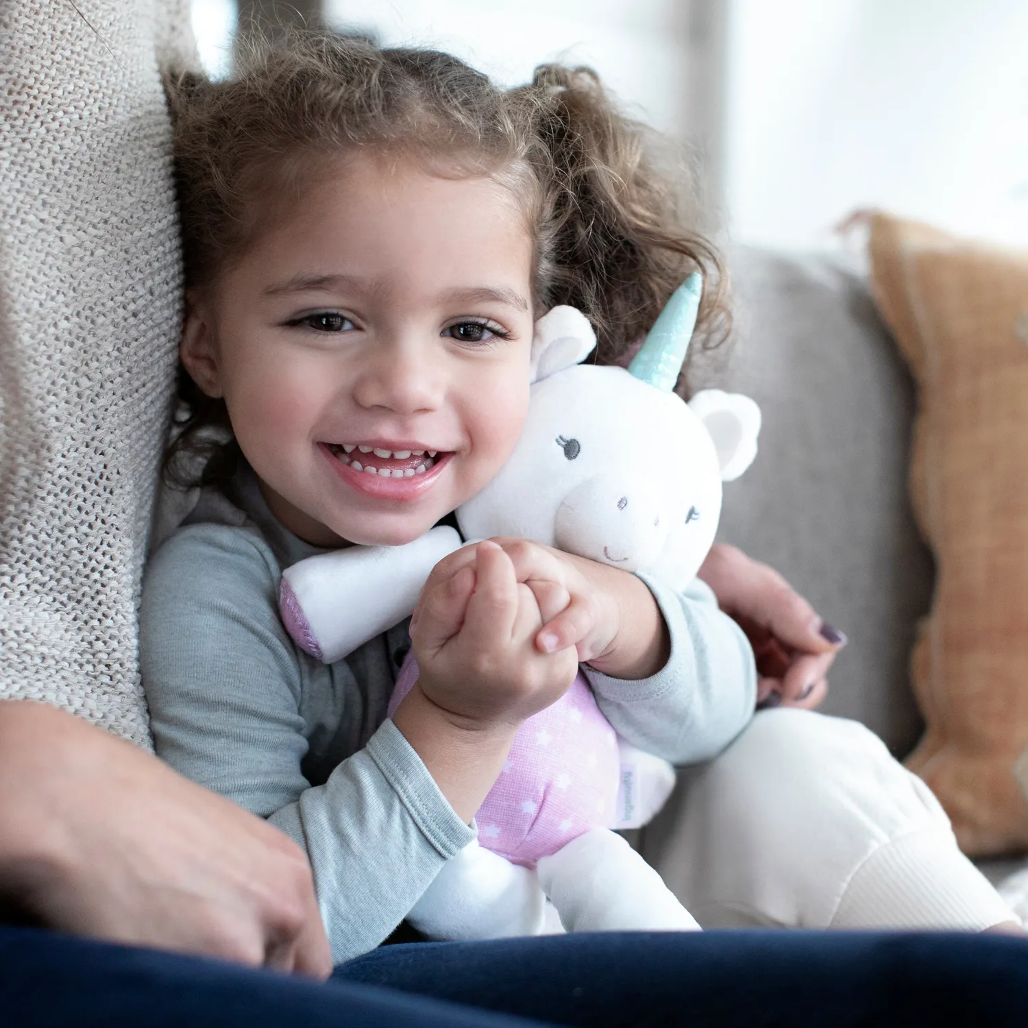 Ingenuity Shimmi Einhorn Kuscheltier Plüsch 33 cm für Babys